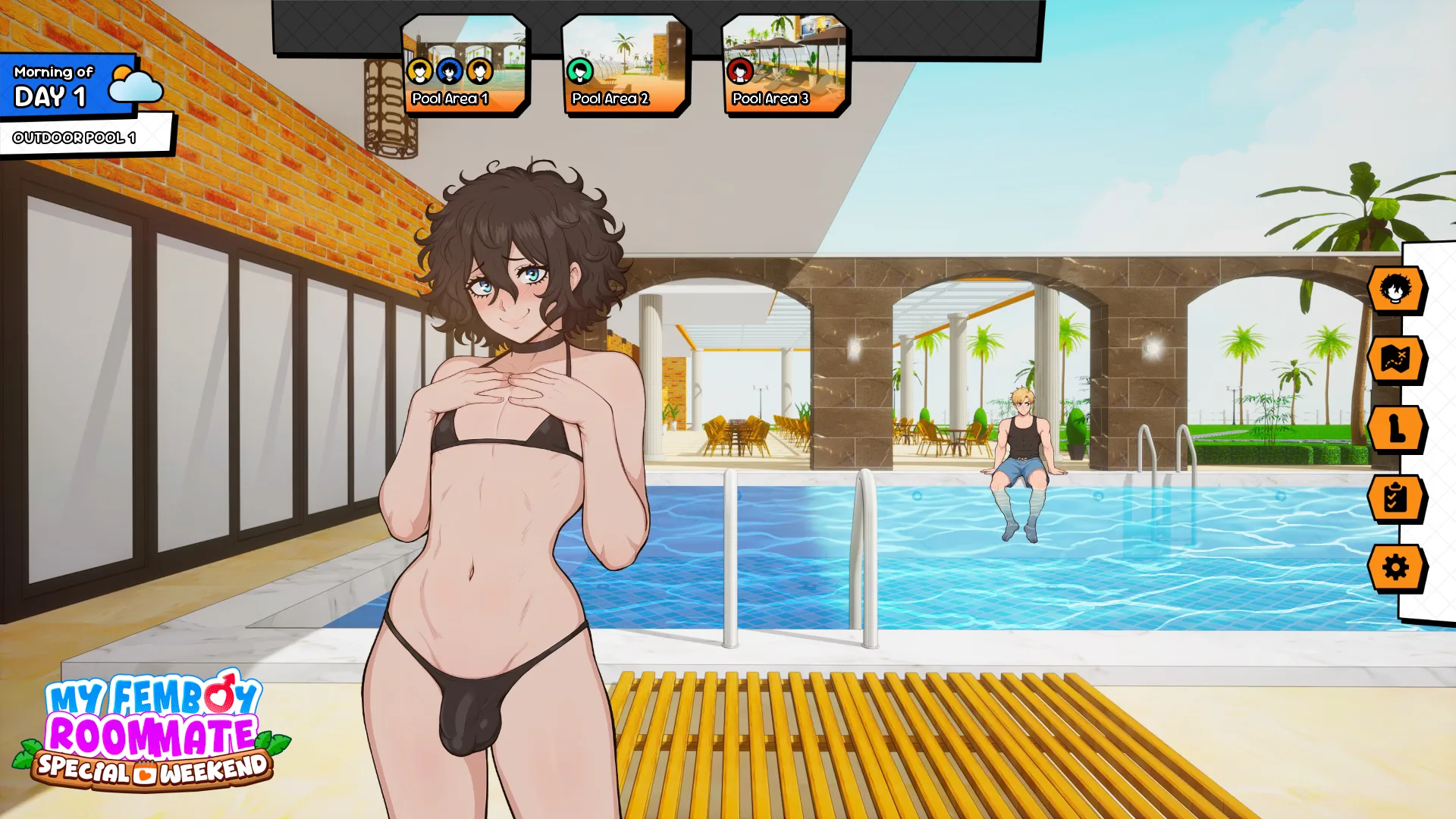 My Femboy Roommate Special Weekend screenshot 4