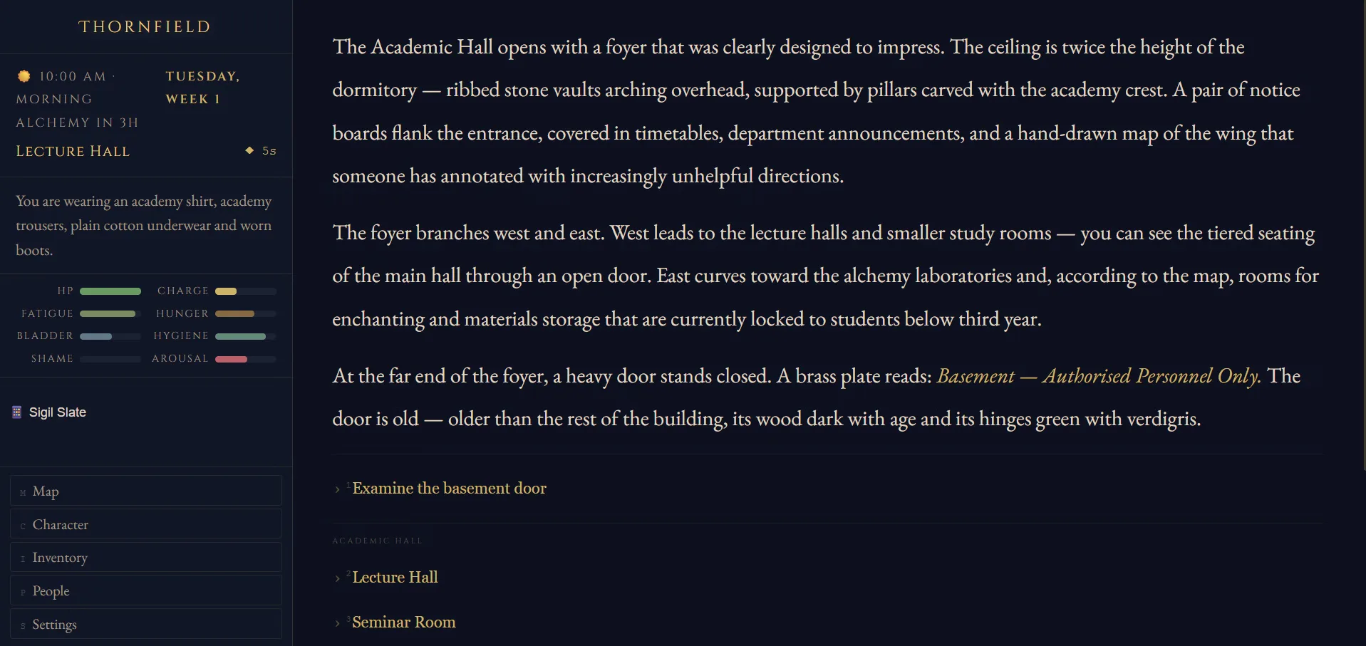Thornfield Academy screenshot 2